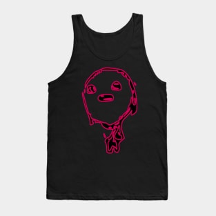 black slime face Tank Top